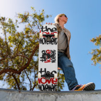 The Cool Kid(changing the world edition) skateboards