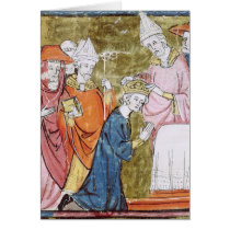 The Coronation of Emperor Charlemagne Card