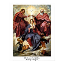 The Coronation Of Mary By Diego Velazquez posters