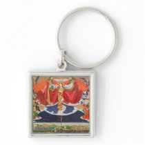 The Coronation of the Virgin, completed 1454 2 Keychain