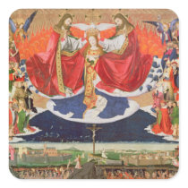 The Coronation of the Virgin, completed 1454 2 Sticker