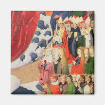 The Coronation of the Virgin, completed 1454 Magnets
