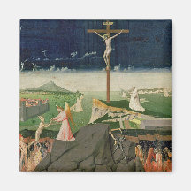 The Coronation of the Virgin, completed 1454 Refrigerator Magnets