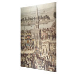 The Coronation Procession of King Edward VI Gallery Wrapped Canvas