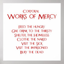 The Corporal Works of Mercy Poster