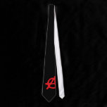 Share your punk sensibilities whilst attempting to conform to the corporate mass. A nice red anarchy symbol on a black tie. The Corporate Anarchist Tie