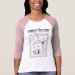 Ladies 3/4 Sleeve Raglan (Fitted)