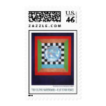 The Cosmic Gameboard--Play Your Peace Postage