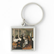 The Cotton Exchange, New Orleans, 1873 Key Chains
