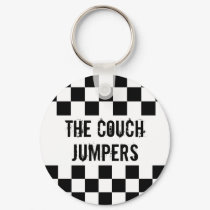 The Couch Jumpers Keychain by thecouchjumpers The Couch Jumpers Keychain