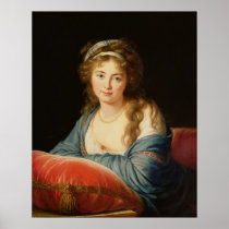 The Countess Catherine Vassilievna Skavronskaia Print