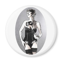 The Countess magnets by pop_art The Countess magnets