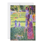 The Couple by Georges Seurat Invitations