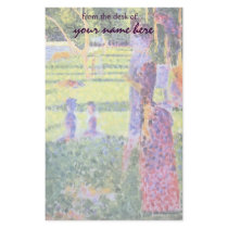 The Couple by Georges Seurat Stationery