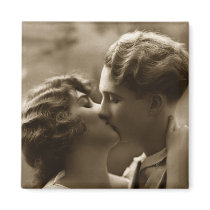 The Couple Refrigerator Magnets