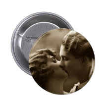 The Couple Pinback Buttons