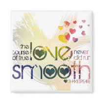 the course of true love never did run smooth magnets