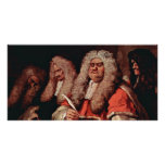 The Court By Hogarth, William (Best Quality) photo cards