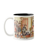 The court of Alfonso X  'the Wise' mugs
