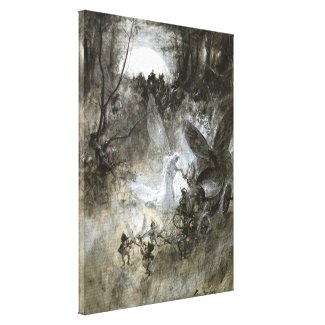 “The Court of Faerie” Gallery Wrap Canvas
