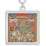The Court Welcoming Emperor Jahangir necklaces