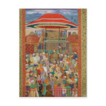 The Court Welcoming Emperor Jahangir postcards