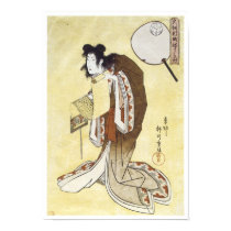 The Courtesan Manju-dayu, Shigenobu, 1822 posters