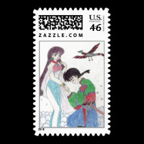 The Courtship postage
