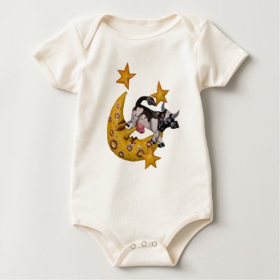 The Cow jumped over the Moon! T-shirts by adaptableimpressions