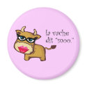 "The cow says moo" Magnet by farmlife "The cow says moo" Magnet