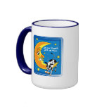 The cow slumped over the moon mugs