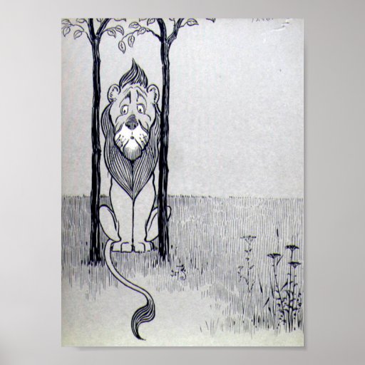 The Cowardly Lion Posters