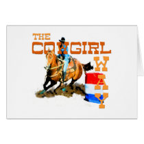 The Cowgirl Way gifts Greeting Card