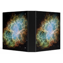 The Crab Nebula 3 Ring Binders