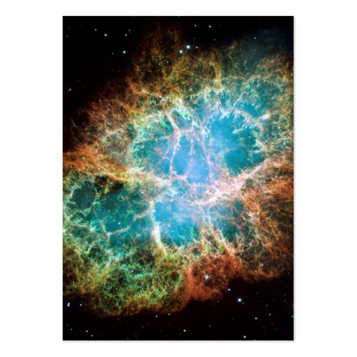 The Crab Nebula Business Card (front side)
