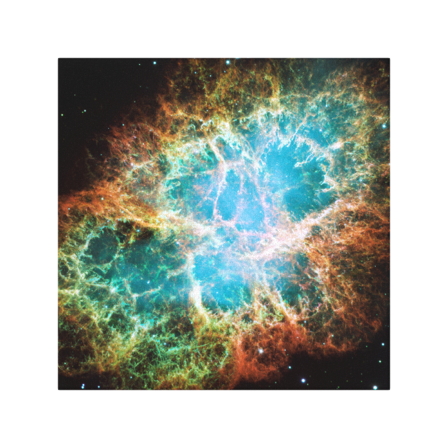 The Crab Nebula Canvas Print