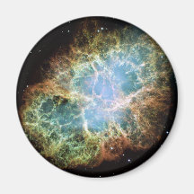 The Crab Nebula Fridge Magnets