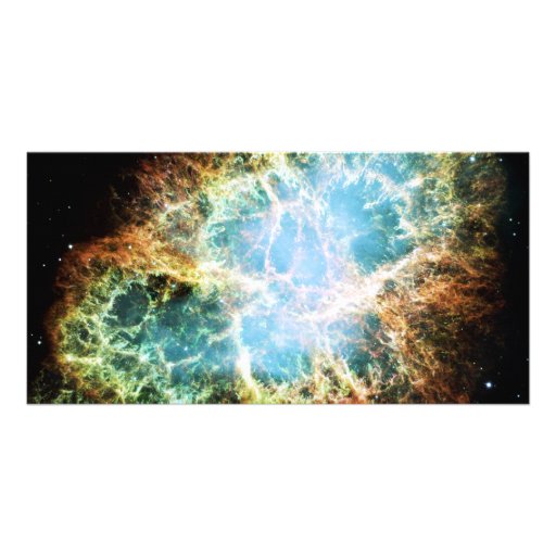 The Crab Nebula M1 NGC 1952 Taurus A Personalized Photo Card