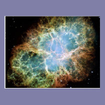 The Crab Nebula postcards