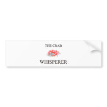 The Crab Whisperer bumper stickers