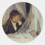 The Cradle by Berthe Morisot Stickers