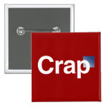 The Crap Logo buttons