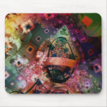 The Crazy Man's Vision Mouse Mat