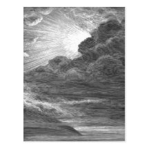 The Creation of Light (Gen. 1:1-5). Postcard