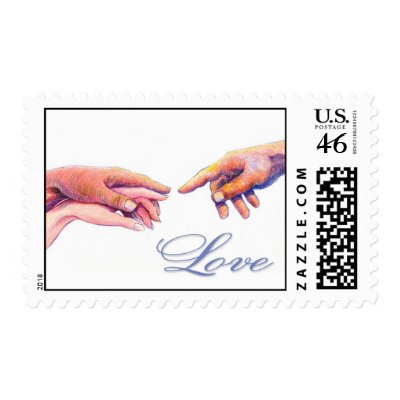 The Creation of Love Stamp by HotDiggity