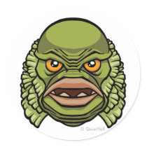 The Creature Round Sticker