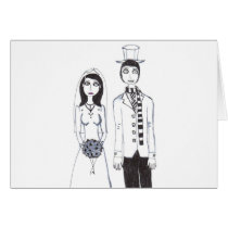 The Creepy Wedding Greeting Cards