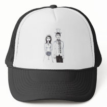 The Creepy Wedding Mesh Hat