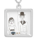 The Creepy Wedding Jane Austen Wedding Custom Necklace