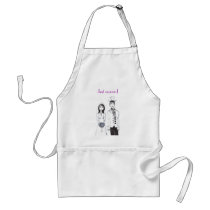 The Creepy Wedding, Just married aprons